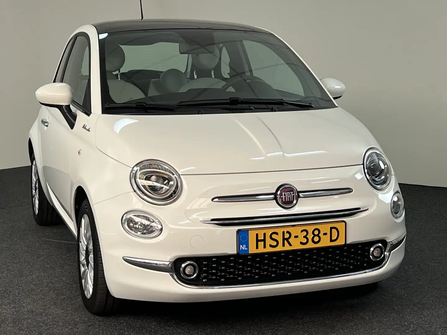 Fiat 500 1.0 Hybrid Dolcevita 70 PK Climate & Cruise Contro Blanc - 2