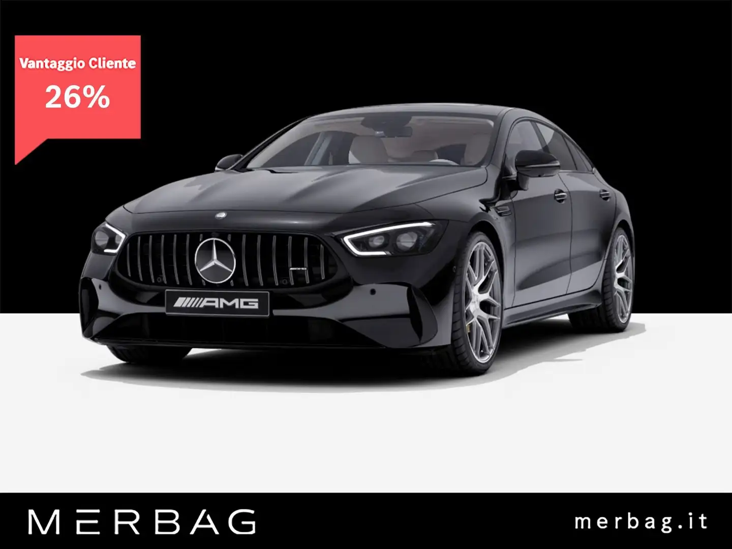 Mercedes-Benz AMG GT 43 4MATIC+ Mild hybrid AMG Nero - 1