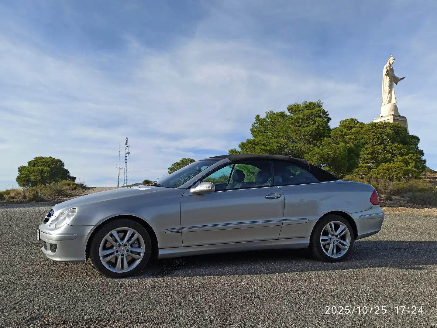 Mercedes-Benz CLK 320 CLK Cabrio 320CDI Plateado - 1