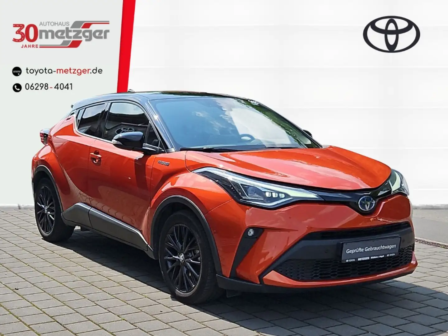 Toyota C-HR 2.0 Hybrid Orange Edition +Navi +Leder +Soundsyste Oranj - 1