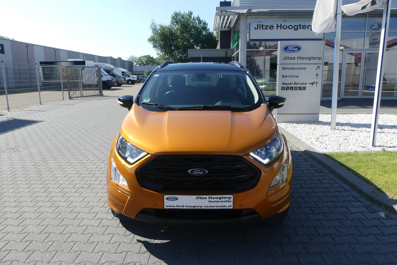 Ford EcoSport 1.0 EcoBoost ST-Line CRUISE, CLIMA, NAVI, WINTER P Orange - 2