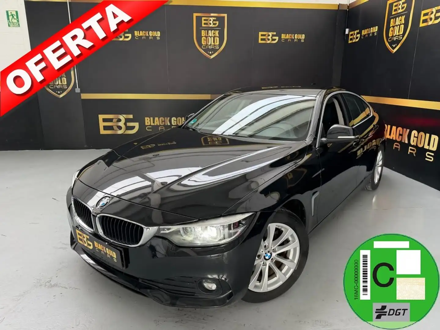BMW 420 420d Auto. Gran Coupe Negro - 1