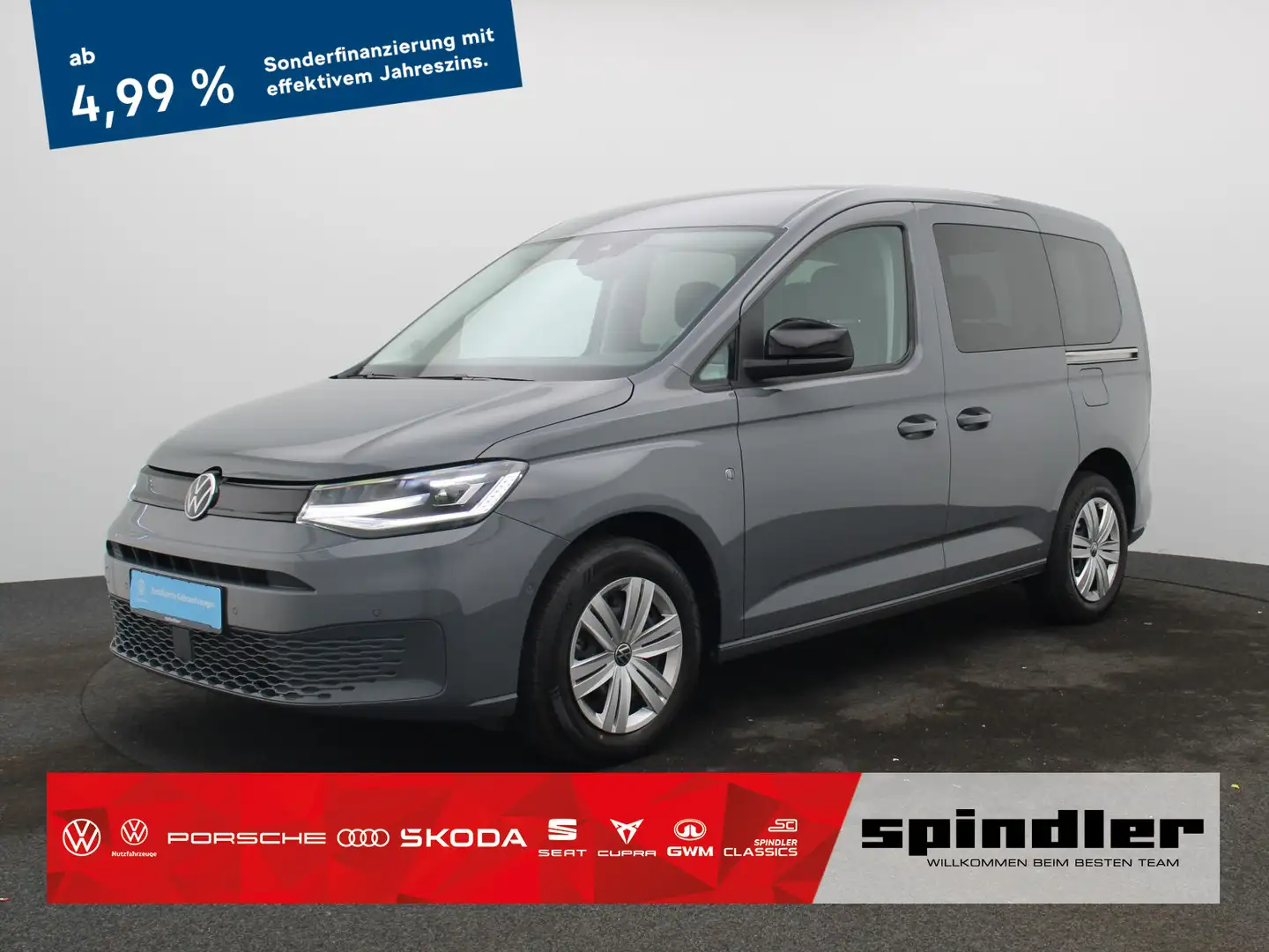 Volkswagen Caddy Caddy Kombi DSG / DigitalCockpit, AHK, LED, RFK Grau - 1
