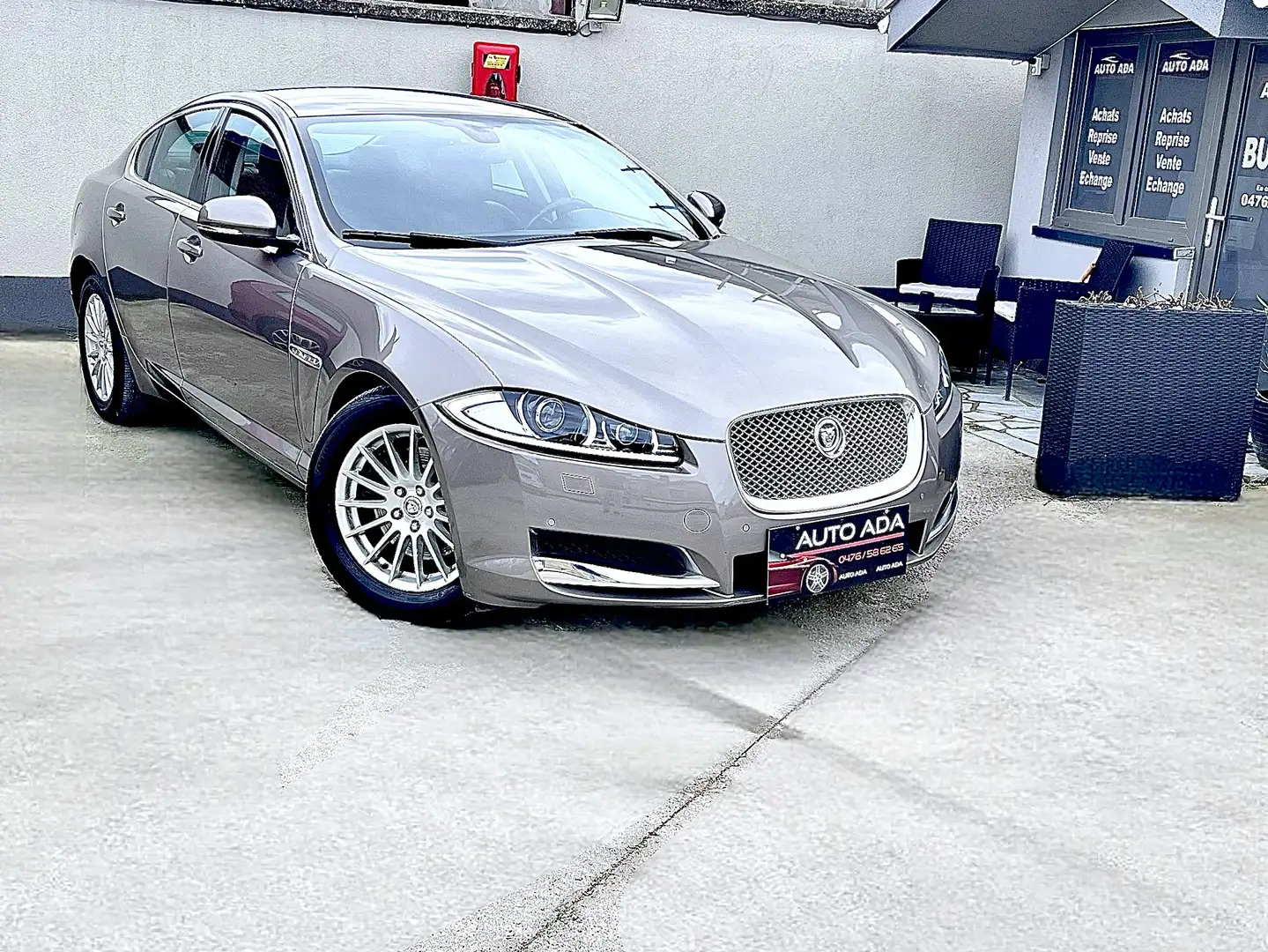 Jaguar XF 2.2 D--AIRCO--CUIR--GARANTIE 12 MOIS-- Gris - 1