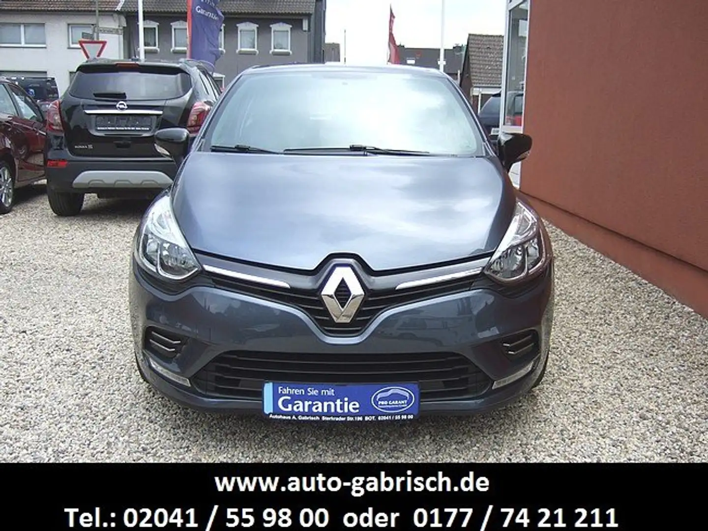 Renault Clio Limited,NAVI,TEMPOMAT,ALU,BLUETOOTH,SERVO,ZENTRAL Grau - 2