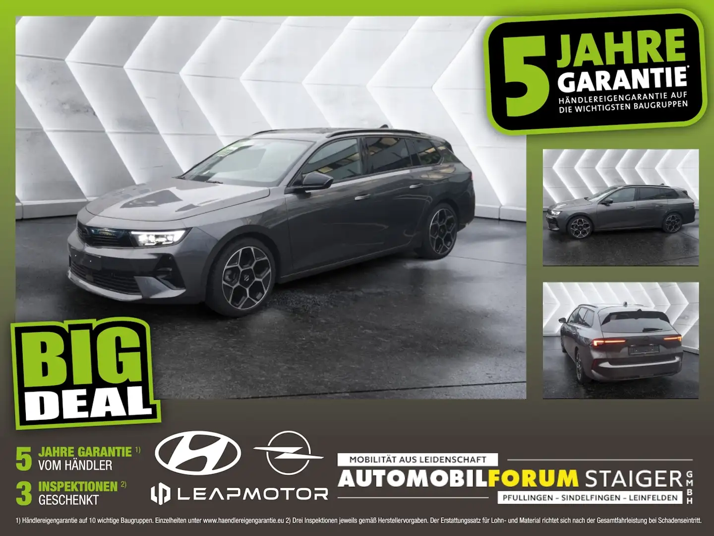 Opel Astra L Sports Tourer 1.2 Turbo - Ultimate Paket Grau - 1