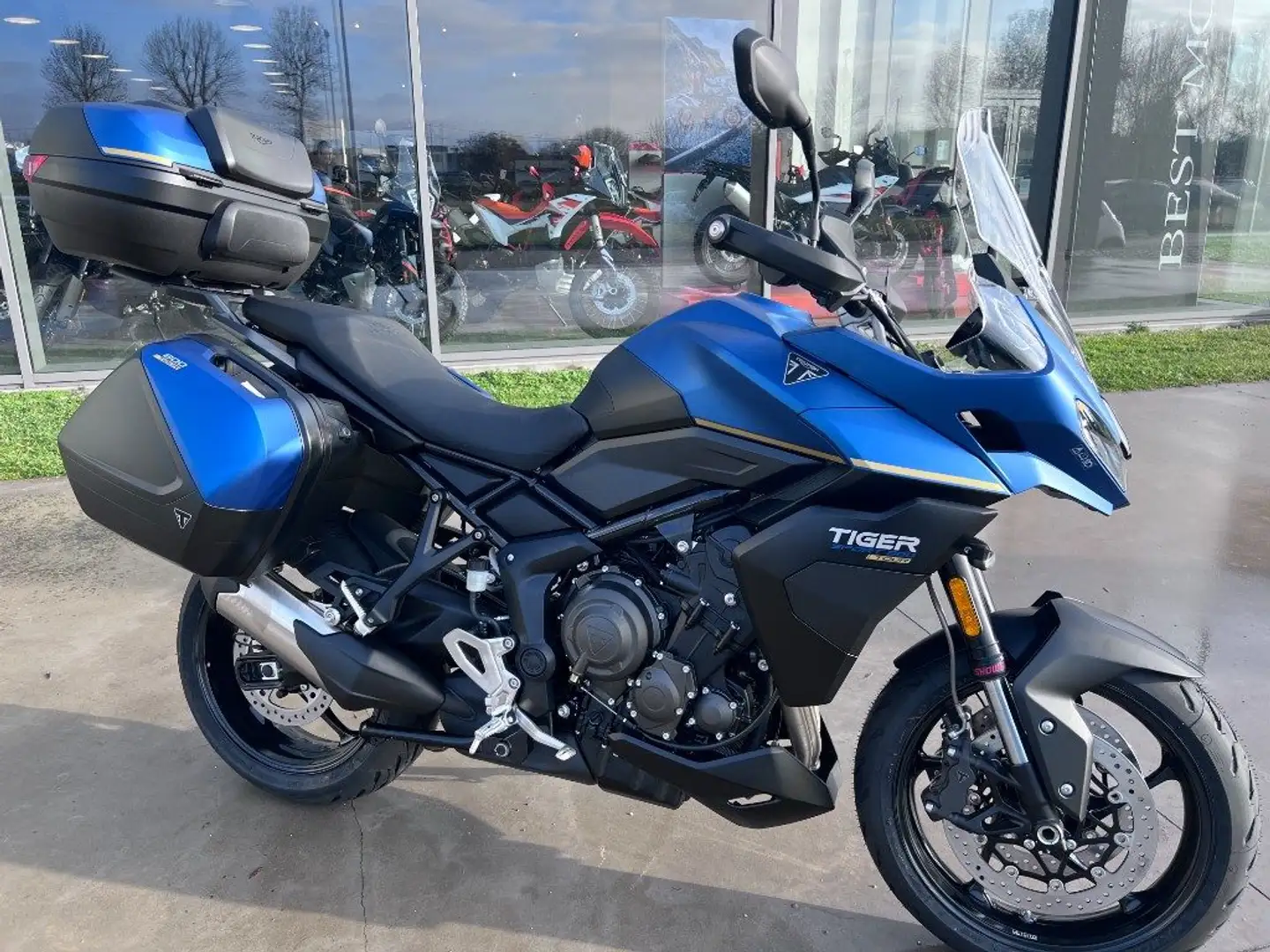 Triumph Tiger 800 Tiger Sport 800 tour Azul - 2