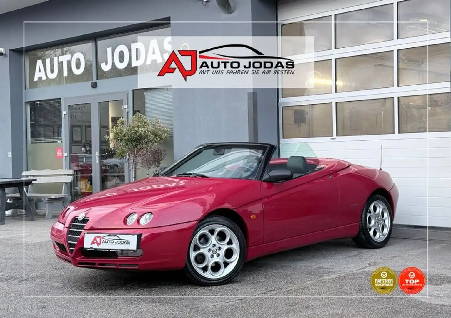 Alfa Romeo Spider 2.0 JTS 16V Medio **Vollleder/52.648km** Rot - 1