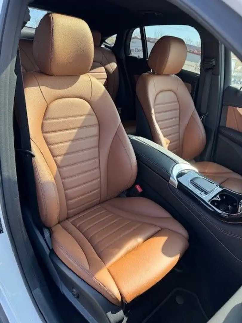 Mercedes-Benz GLC 43 AMG Coupe AirM+Memory+RFK+ SPUR+TOTW+ESD Blanc - 1