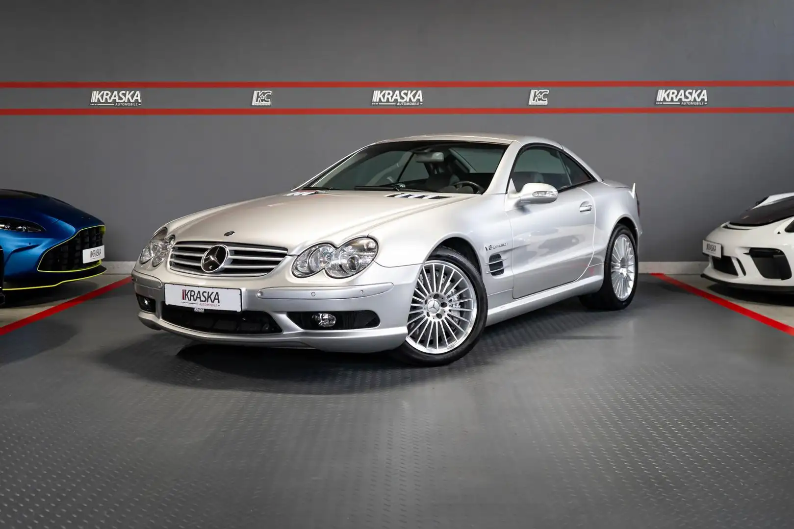 Mercedes-Benz SL 55 AMG KEYLESS BOSE LEDER Silber - 2