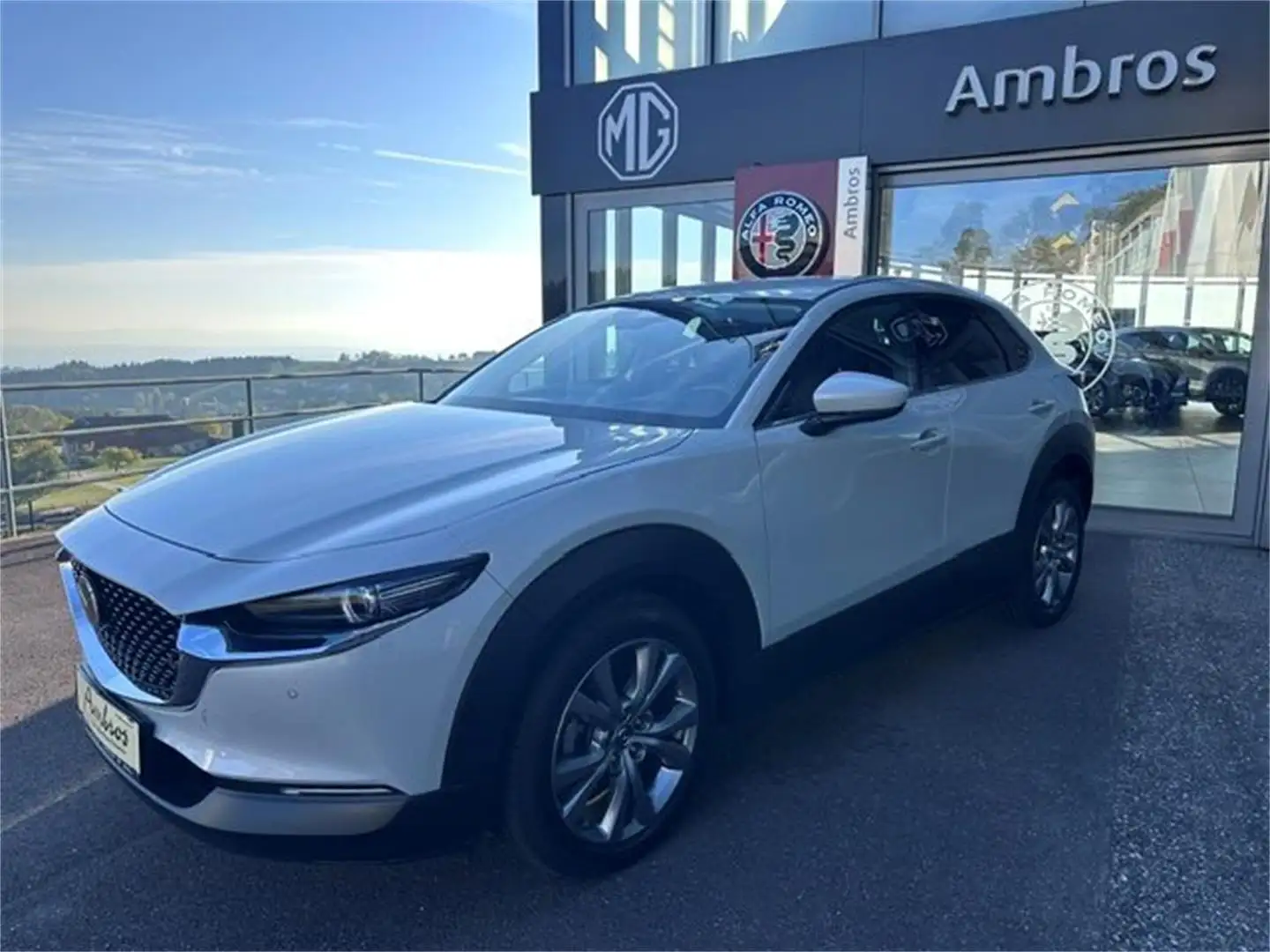 Mazda CX-30 e-Skyactive G140 Exclusive-Line Aut. Weiß - 1