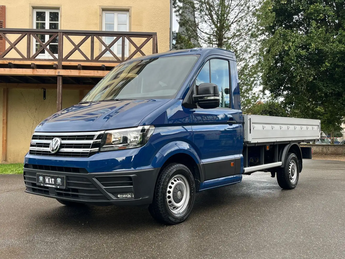Volkswagen Crafter CRAFTER 2,0 TDI PRITSCHE 4MOTION KLIMA 1.HAND Bleu - 1
