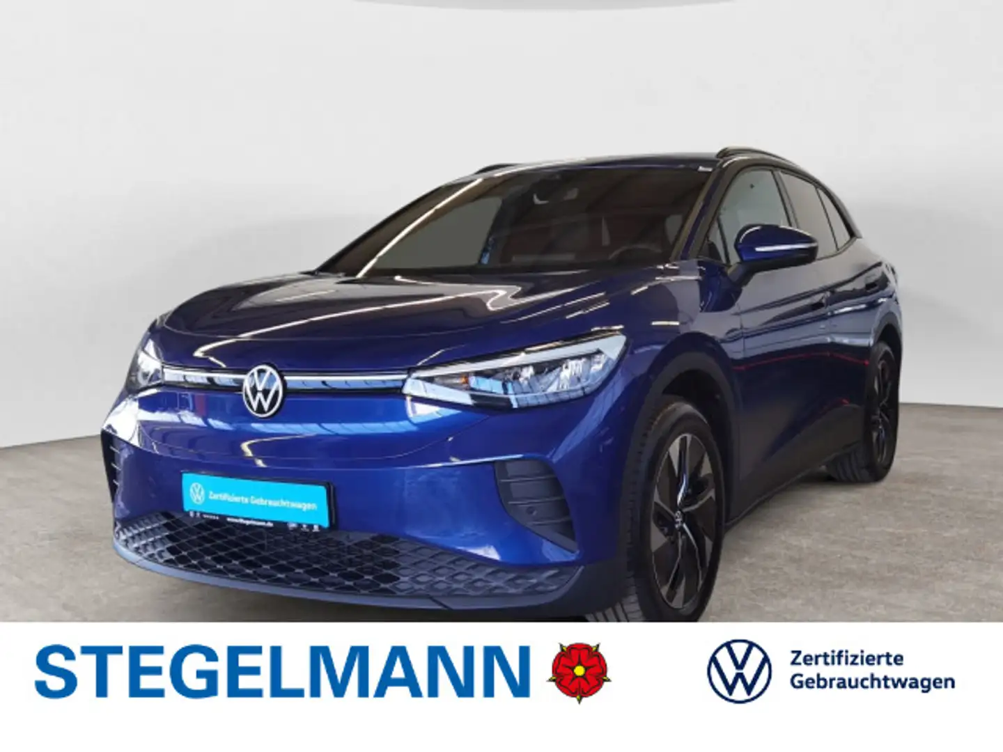 Volkswagen ID.4 Pro 210kW/77kWh Move *Wärmepumpe*LED*Navi*+ Bleu - 1