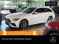 Mercedes-Benz C 300 de T 4M AMG+PANO+360+KEYLESS+9G Weiß - thumbnail 1