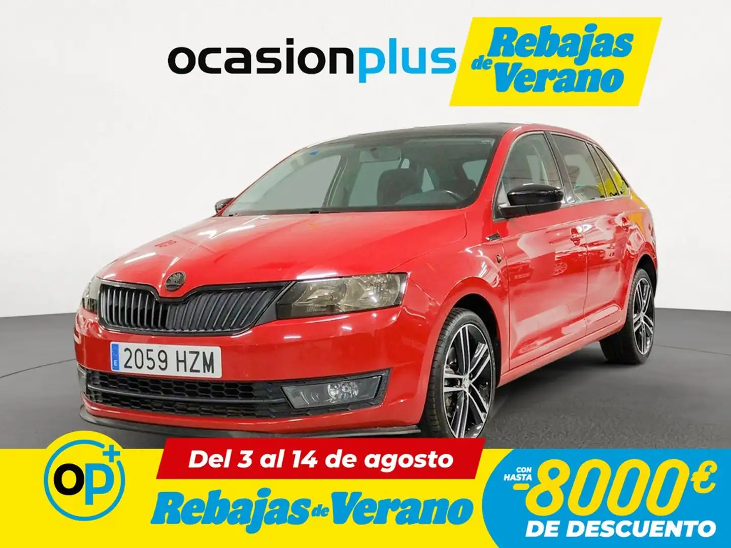 Skoda Rapid/Spaceback 1.6TDI CR Ambition 77kW Rojo - 1