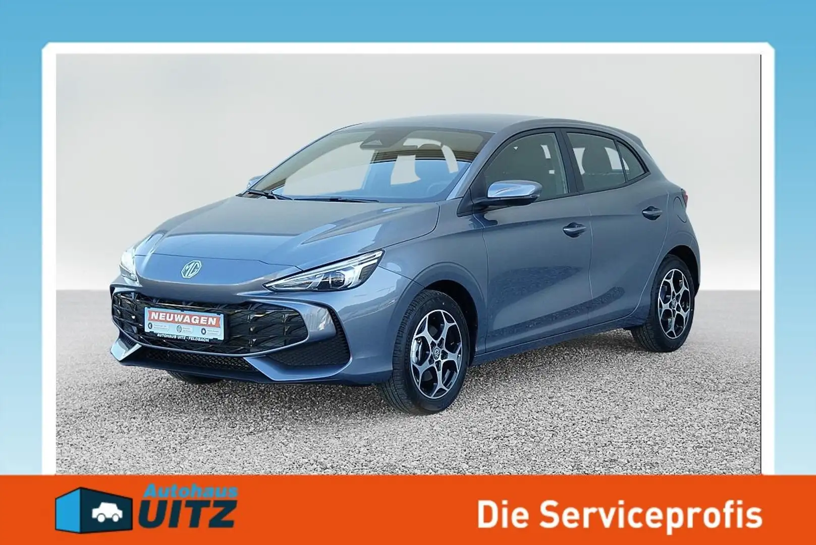 MG MG3 1,5 Comfort +RFK+Navi+LED+ALU+PDC+DAB Grau - 1