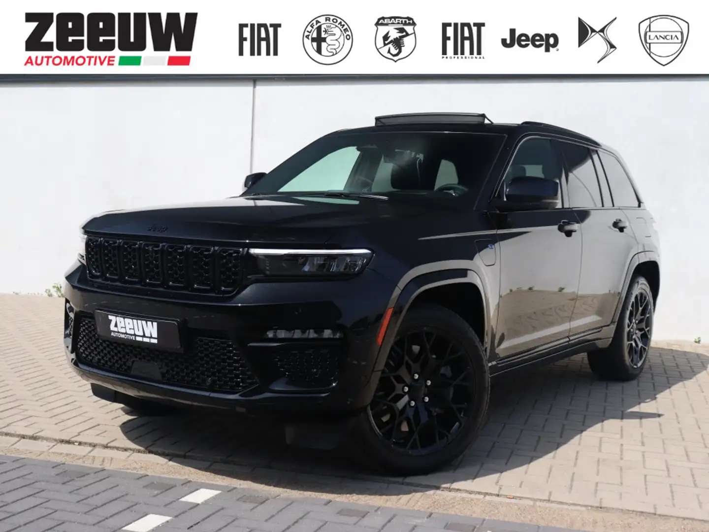 Jeep Grand Cherokee Summit Reserve 4xe 380 PK | Black Line | Leder | P Zwart - 1