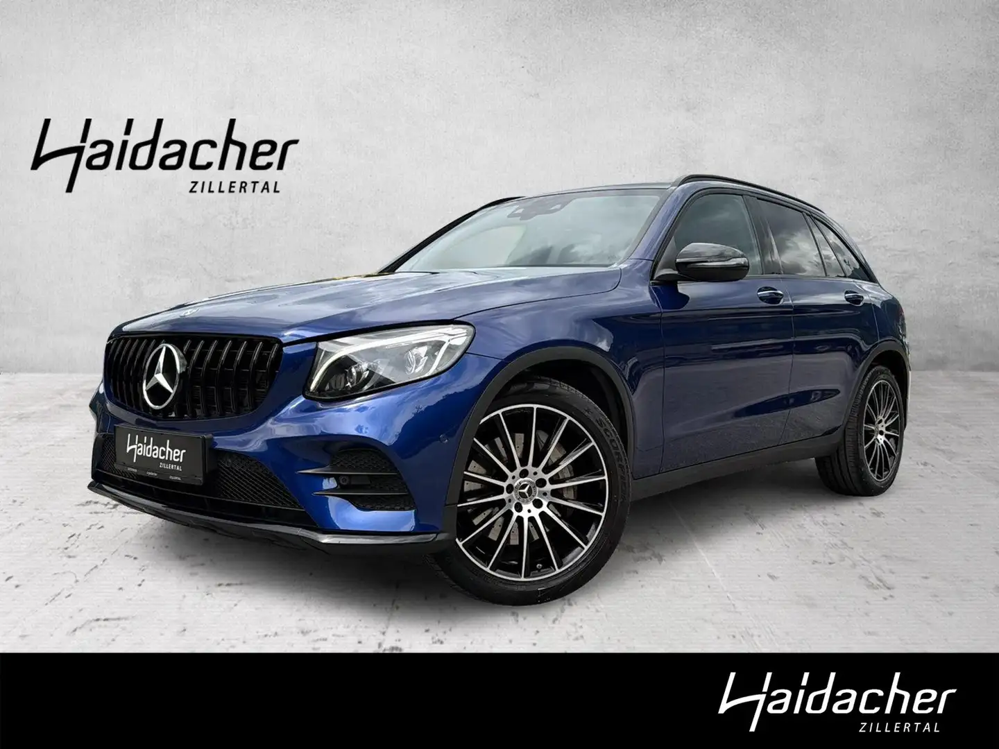 Mercedes-Benz GLC 350 d 4MATIC AMG Pano Night RKam KeyGo Shz Blau - 1