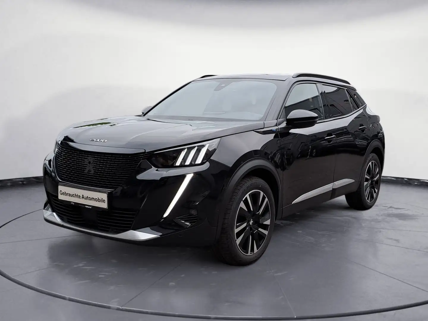 Peugeot 2008 Elektromotor 136 GT Navi Leder Glasdach LED Noir - 2