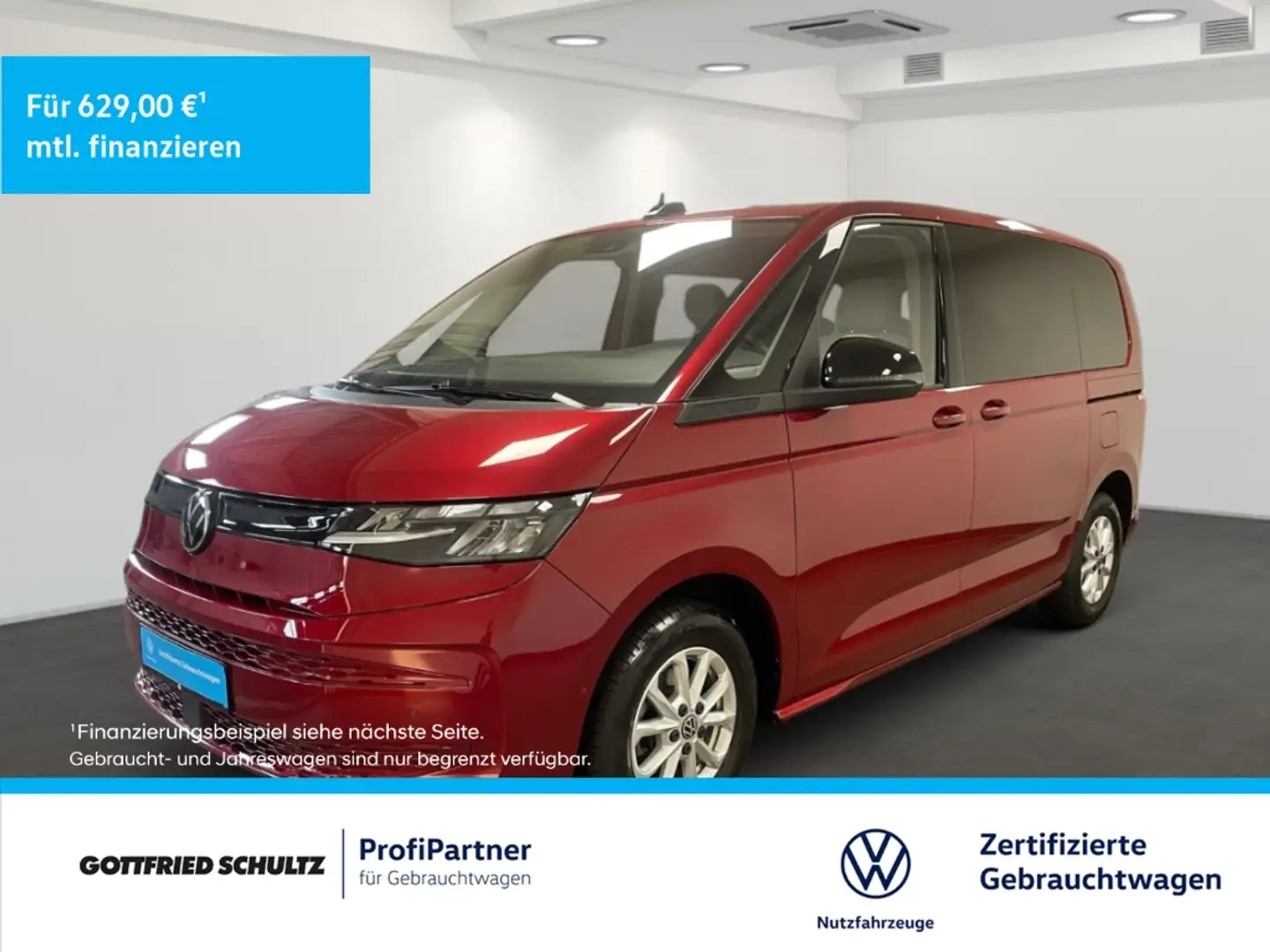 Volkswagen T7 Multivan 2.0 TDI Rückfahrkamera Navigation Rot - 1