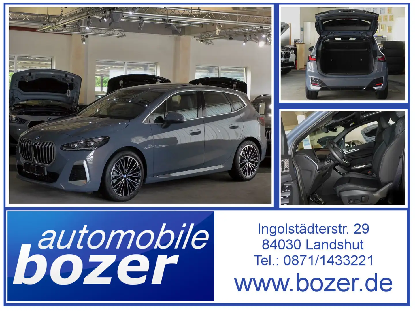 BMW 218 i M Sport Dach,360°,NP:55.690 Grau - 1