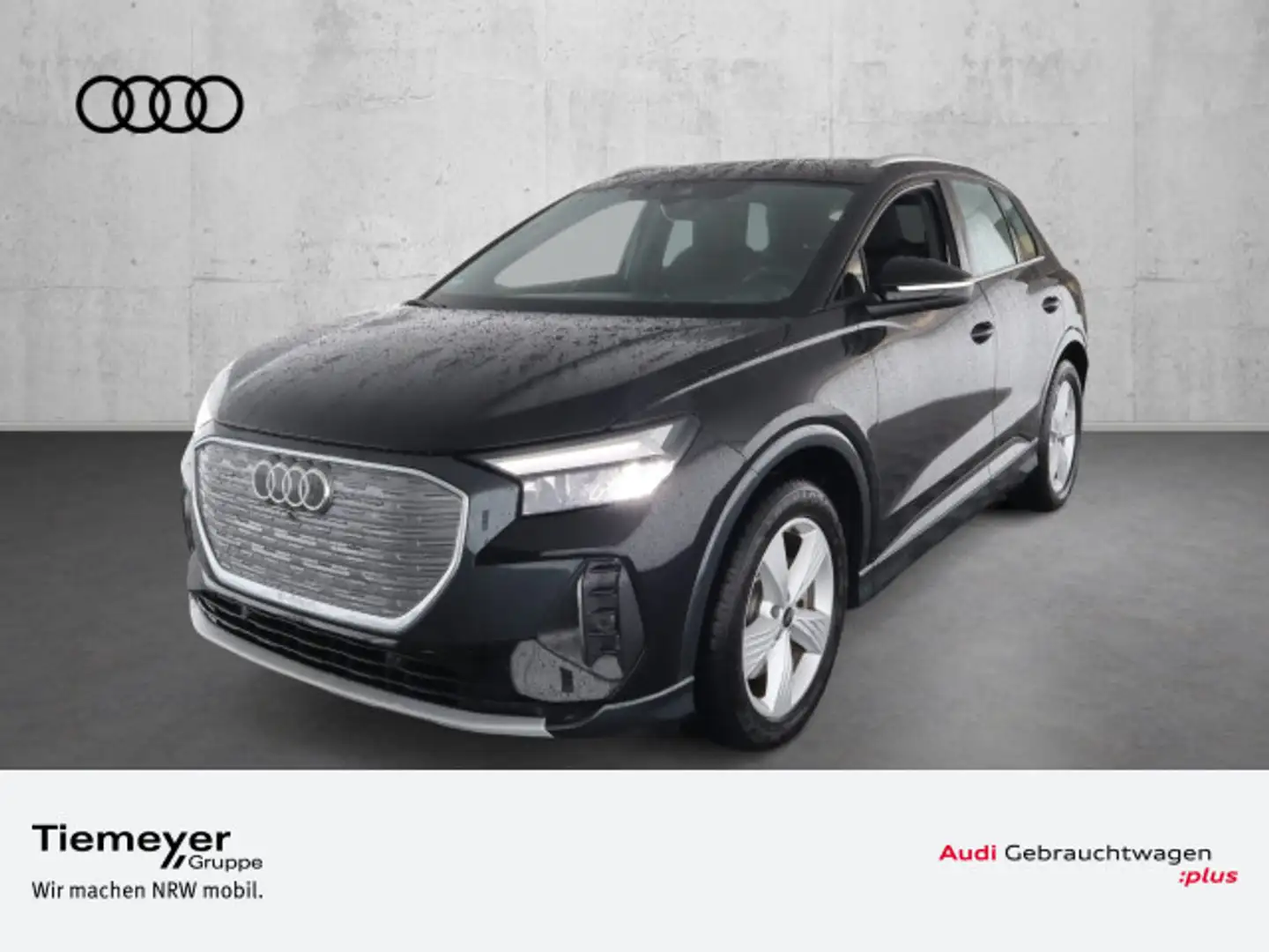Audi Q4 e-tron 45 ASSIST+ KAMERA AHK S-SITZE LM20 Schwarz - 1