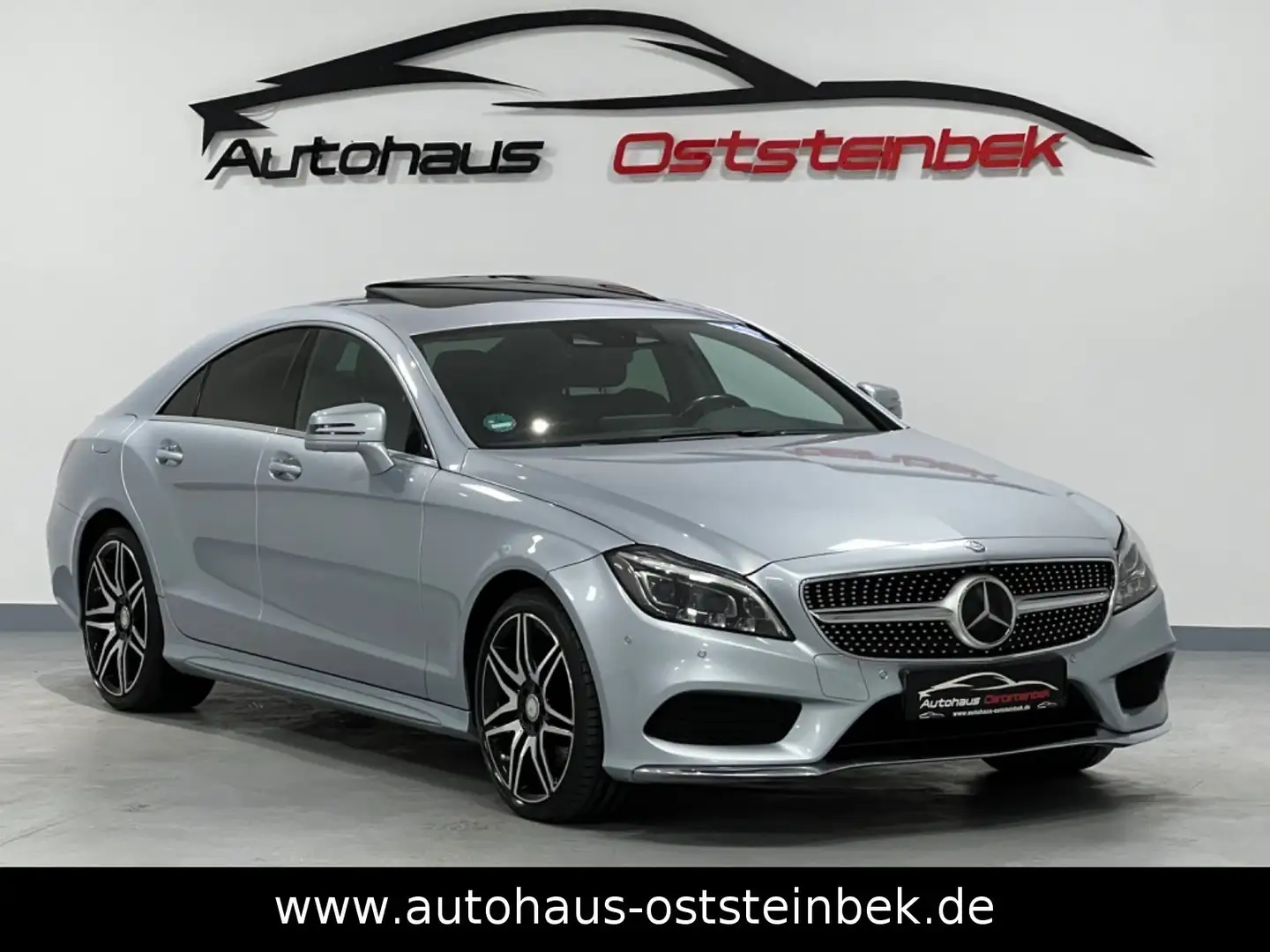 Mercedes-Benz CLS 350 D BLUETEC/AMG-LINE PLUS/LED/H&K/360°/F1/ Silber - 1