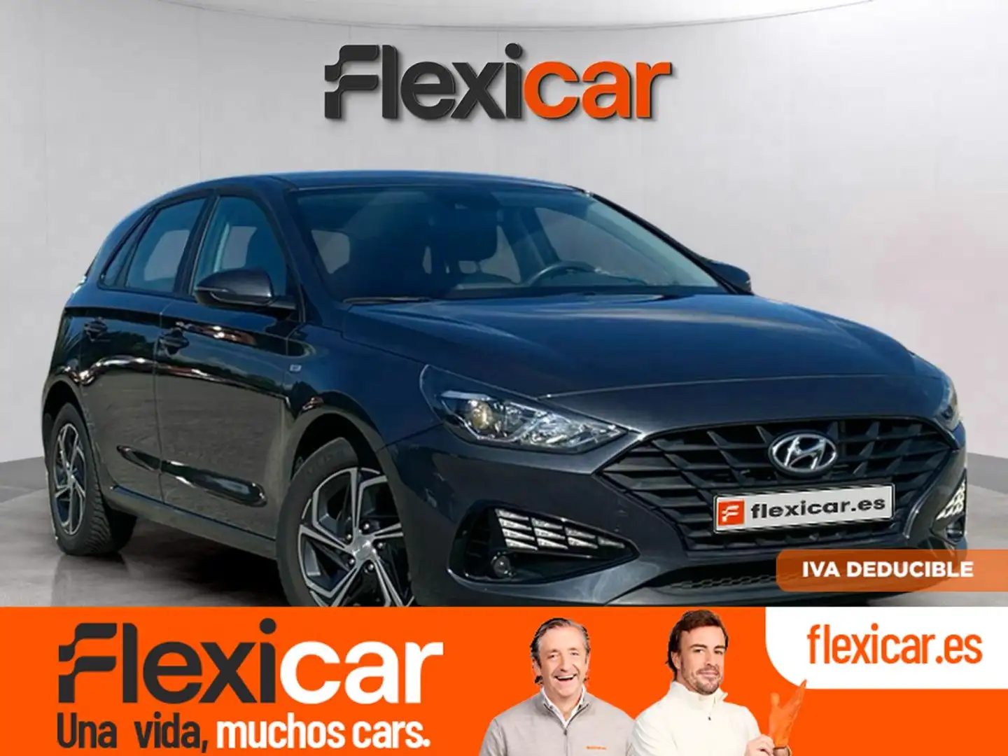Hyundai i30 1.0 TGDI 48V Klass Gris - 1
