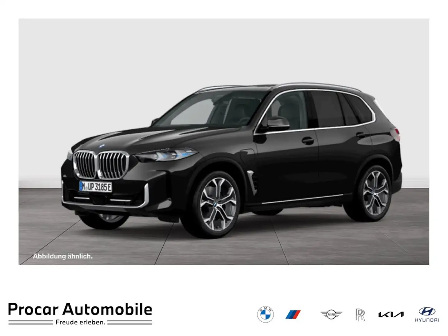 BMW X5 xDrive50e HUD PANO ACC AHK 360°KAM RFK NAVI Schwarz - 1