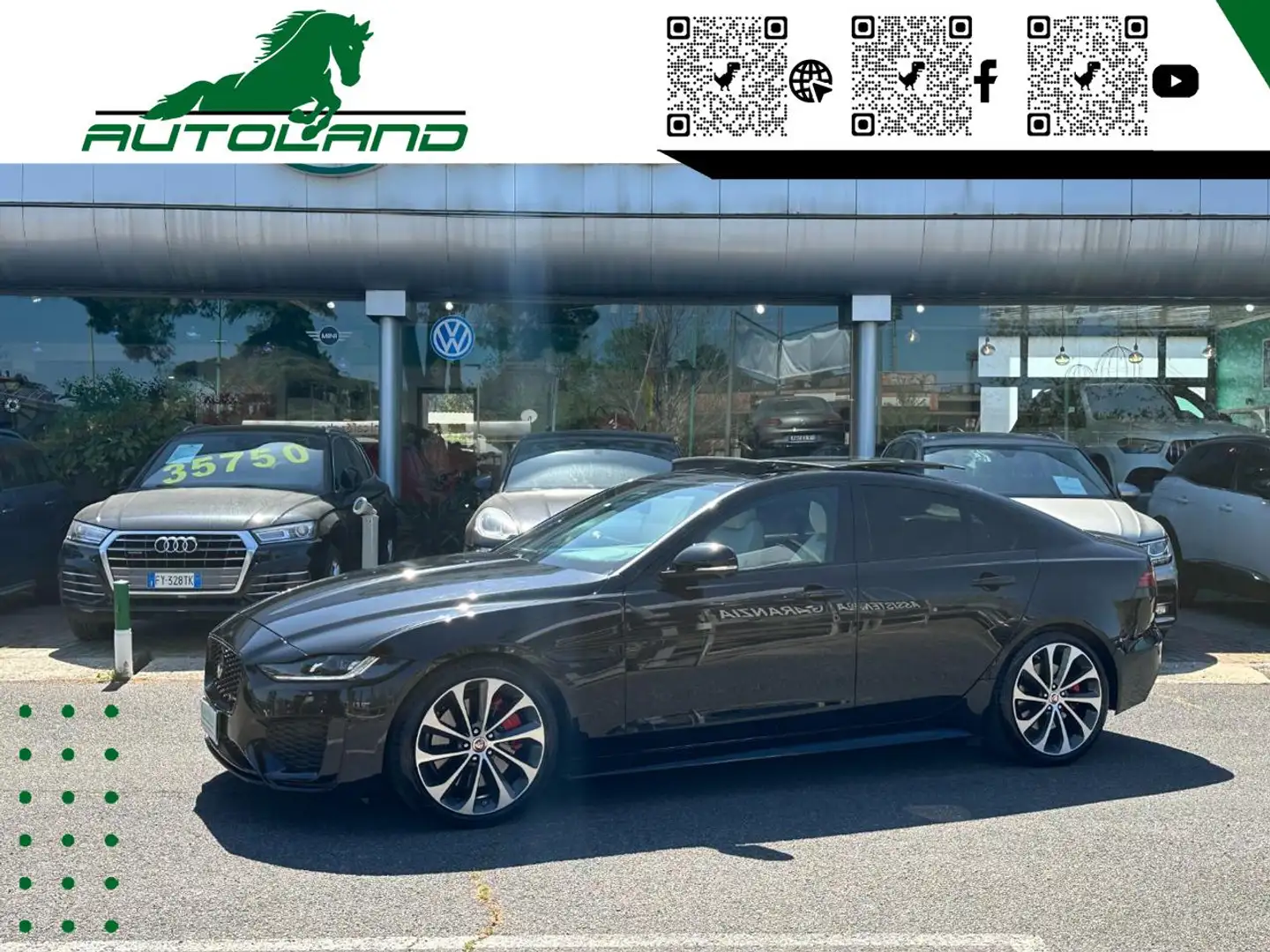 Jaguar XE 2.0 D 204 CV aut. HSE Noir - 1