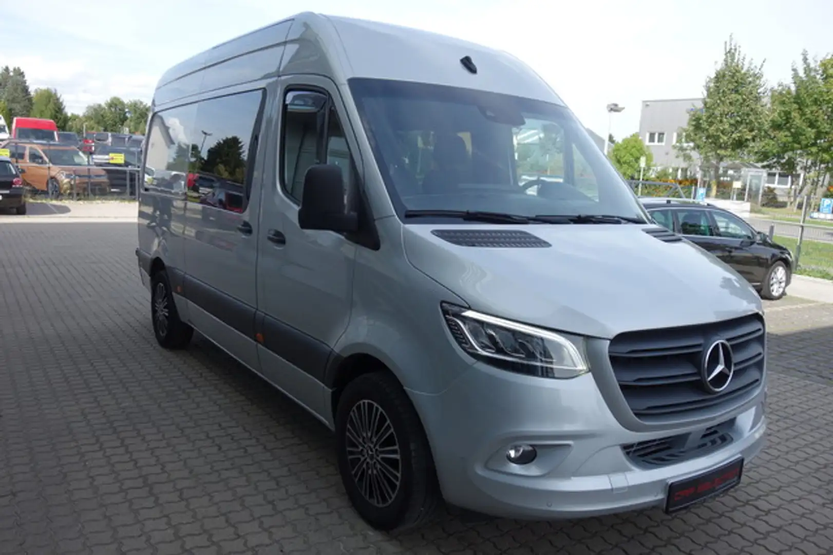 Mercedes-Benz Sprinter 316 CDI Mixto L2H2 LED/STDHZG/KAM/AHK Argintiu - 2