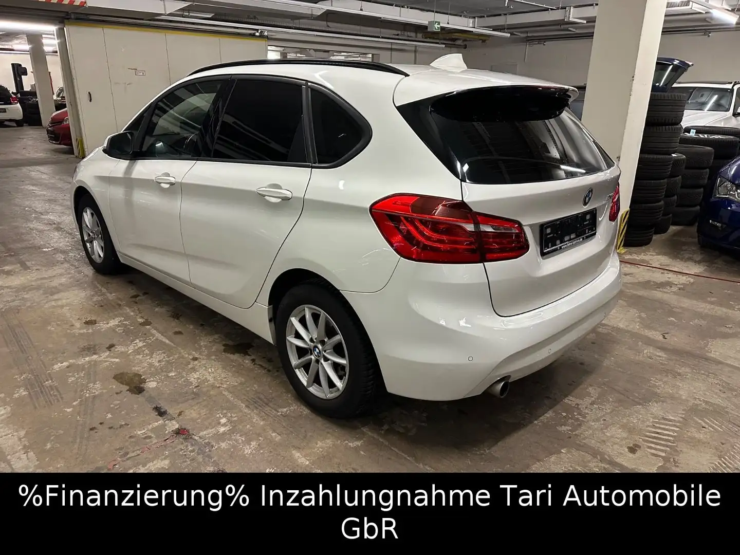 BMW 216 Navi,Memory,Hifi,Pano.,2xPDC Weiß - 1