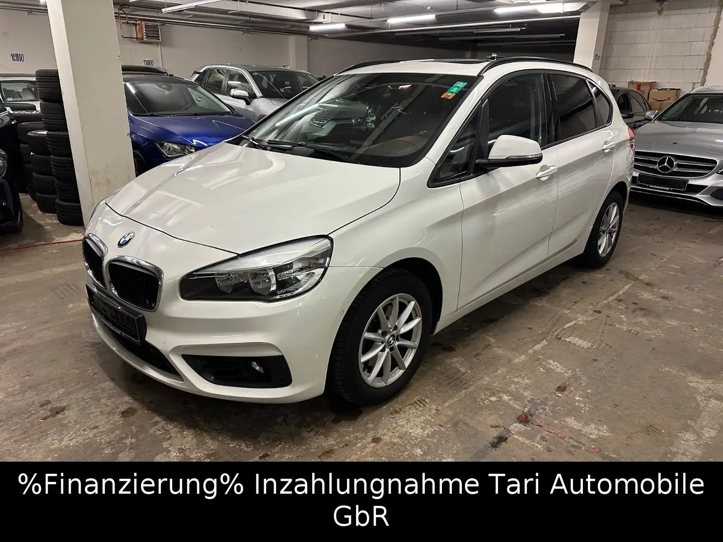 BMW 216 Navi,Memory,Hifi,Pano.,2xPDC Weiß - 2