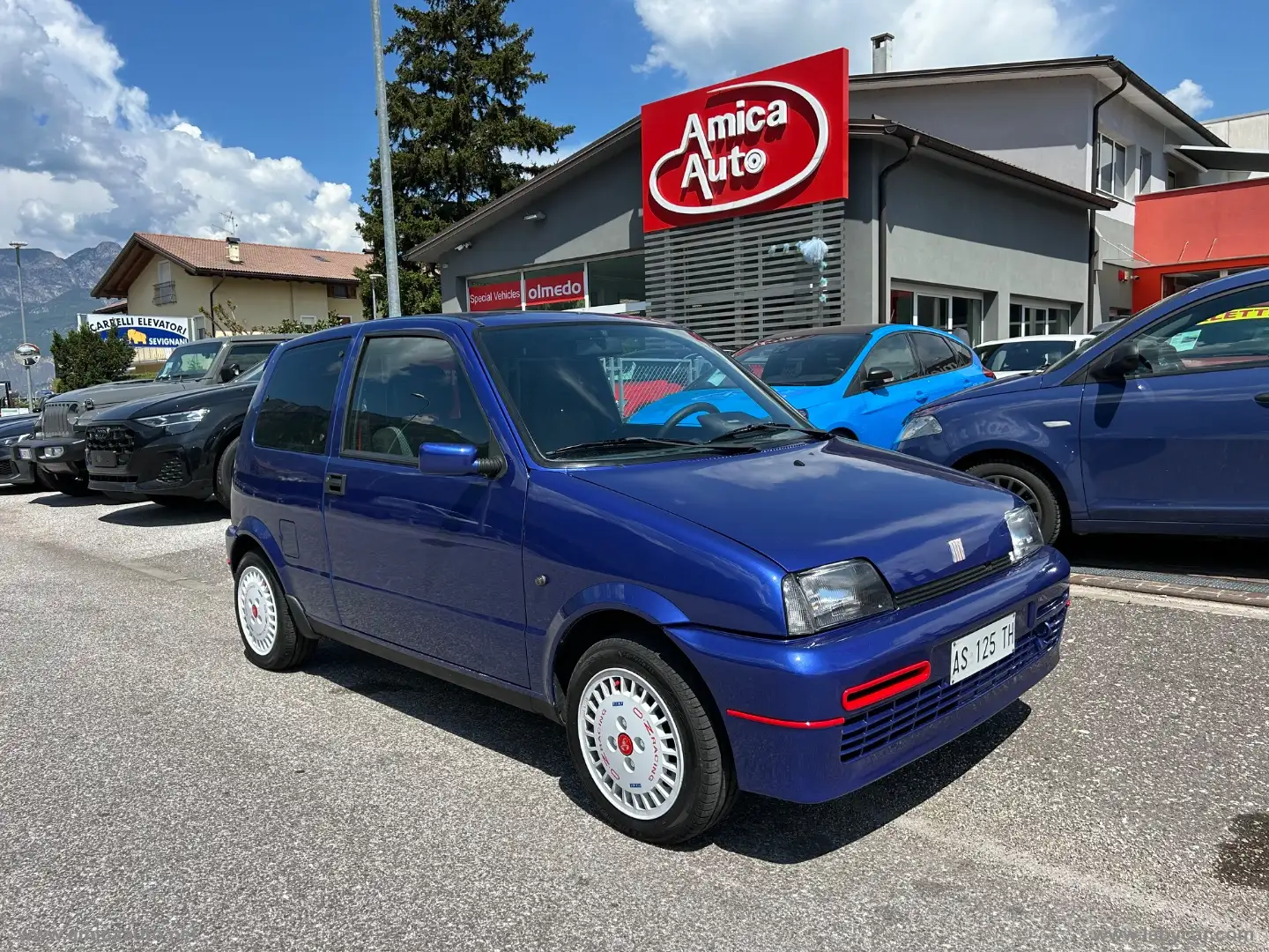 Fiat Cinquecento 1.1 Sporting AUTO DA COLLEZZIONE Blu/Azzurro - 2