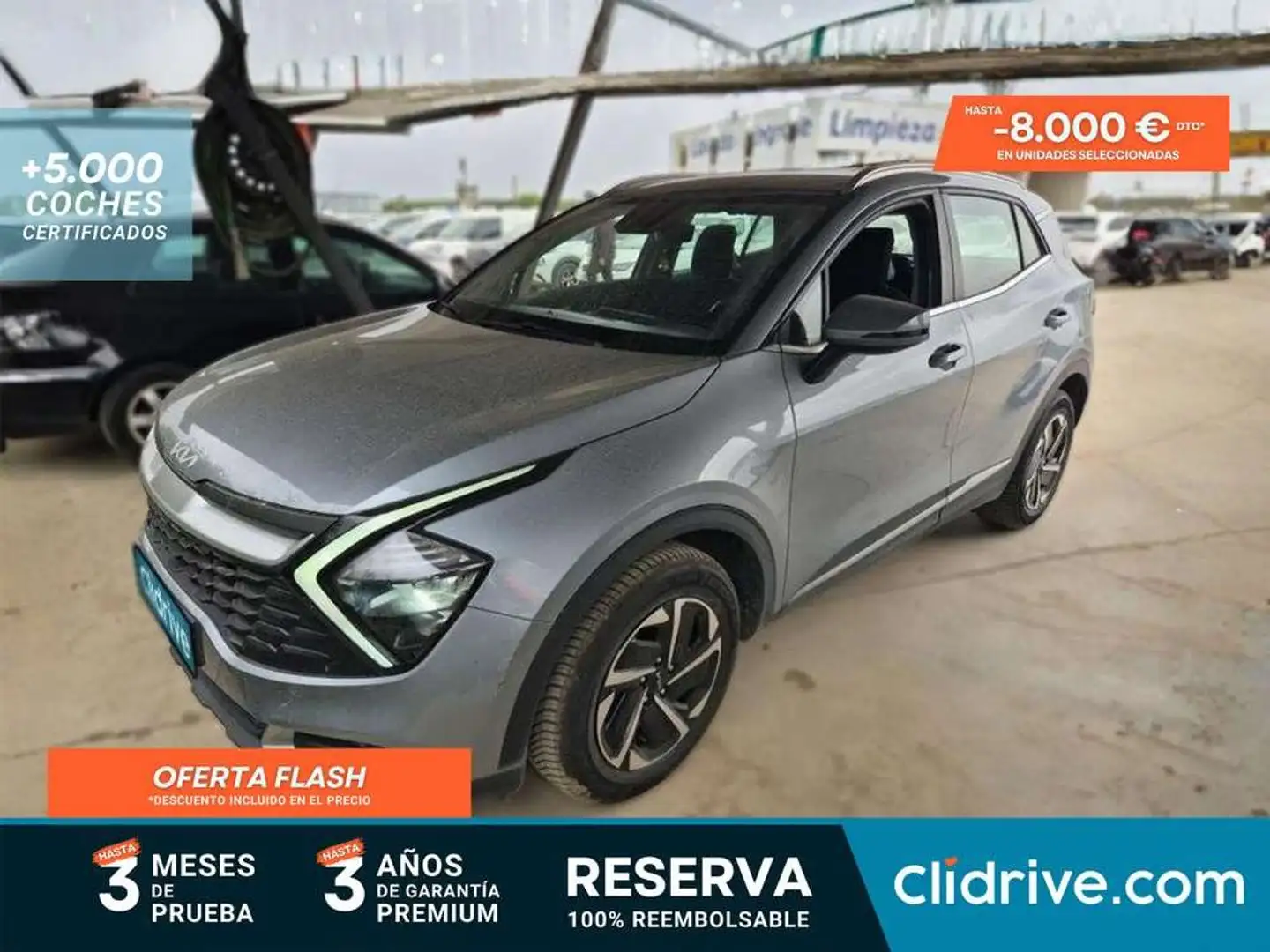 Kia Sportage 1.6 T-GDi HEV 171kW (230CV) Drive 4x2 Gris - 1