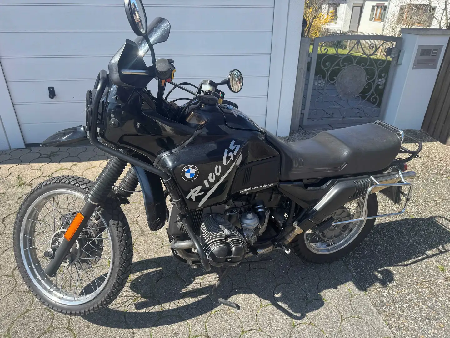 BMW R 100 GS Paris-Dakar CLASSIC Negru - 1