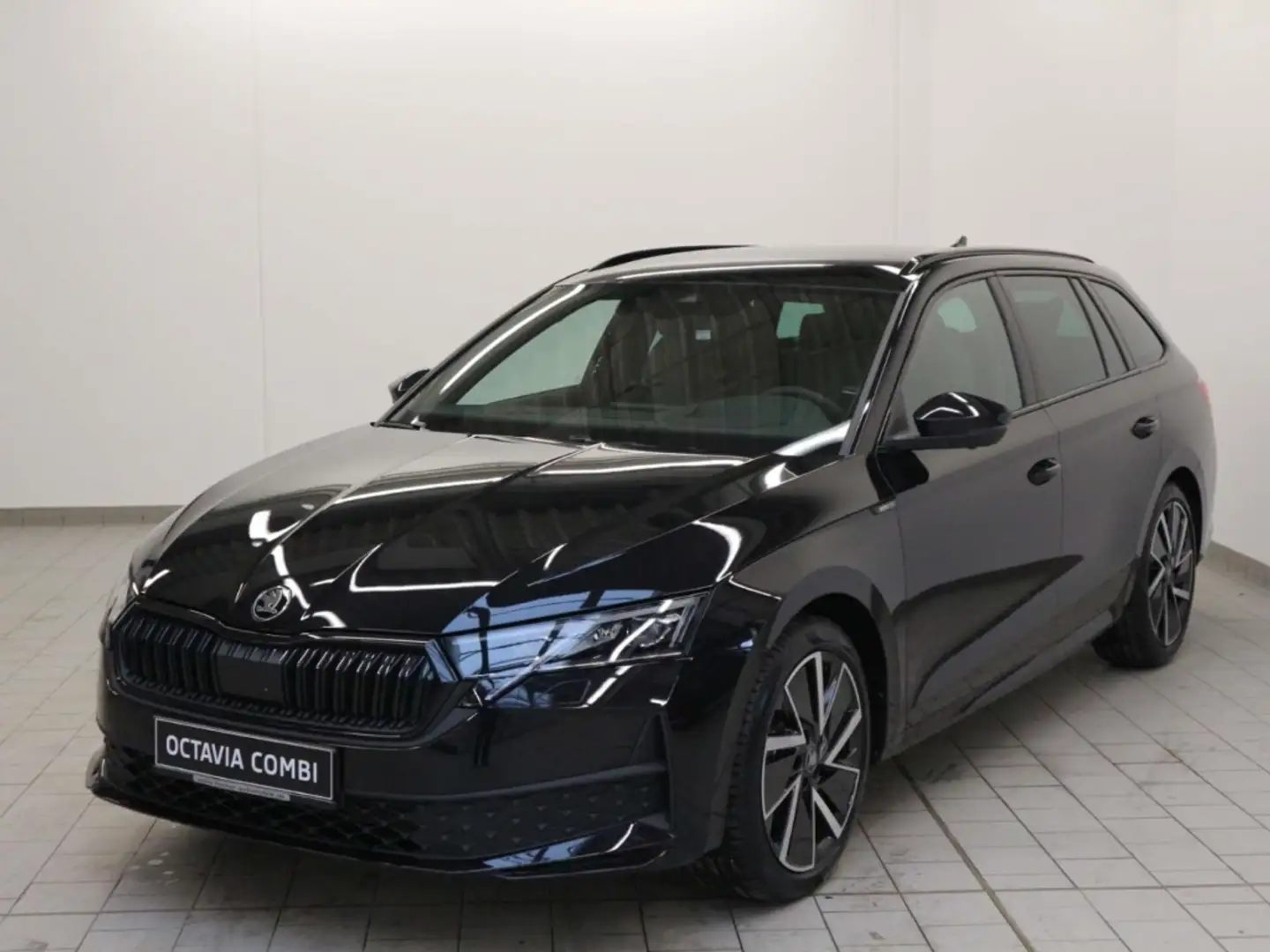 Skoda Octavia Combi 2.0 TDI Sportline Schwarz - 2
