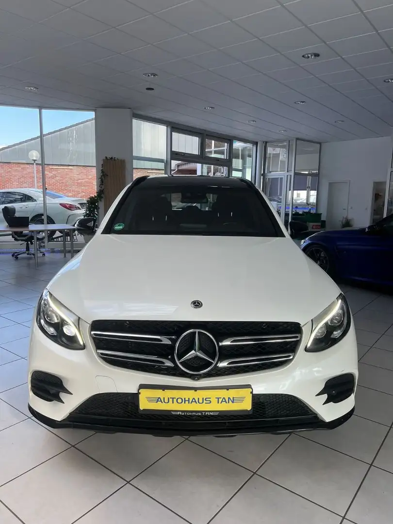 Mercedes-Benz GLC 350 d 4Matic AMG LINE *PANORAMADACH* Blanc - 2