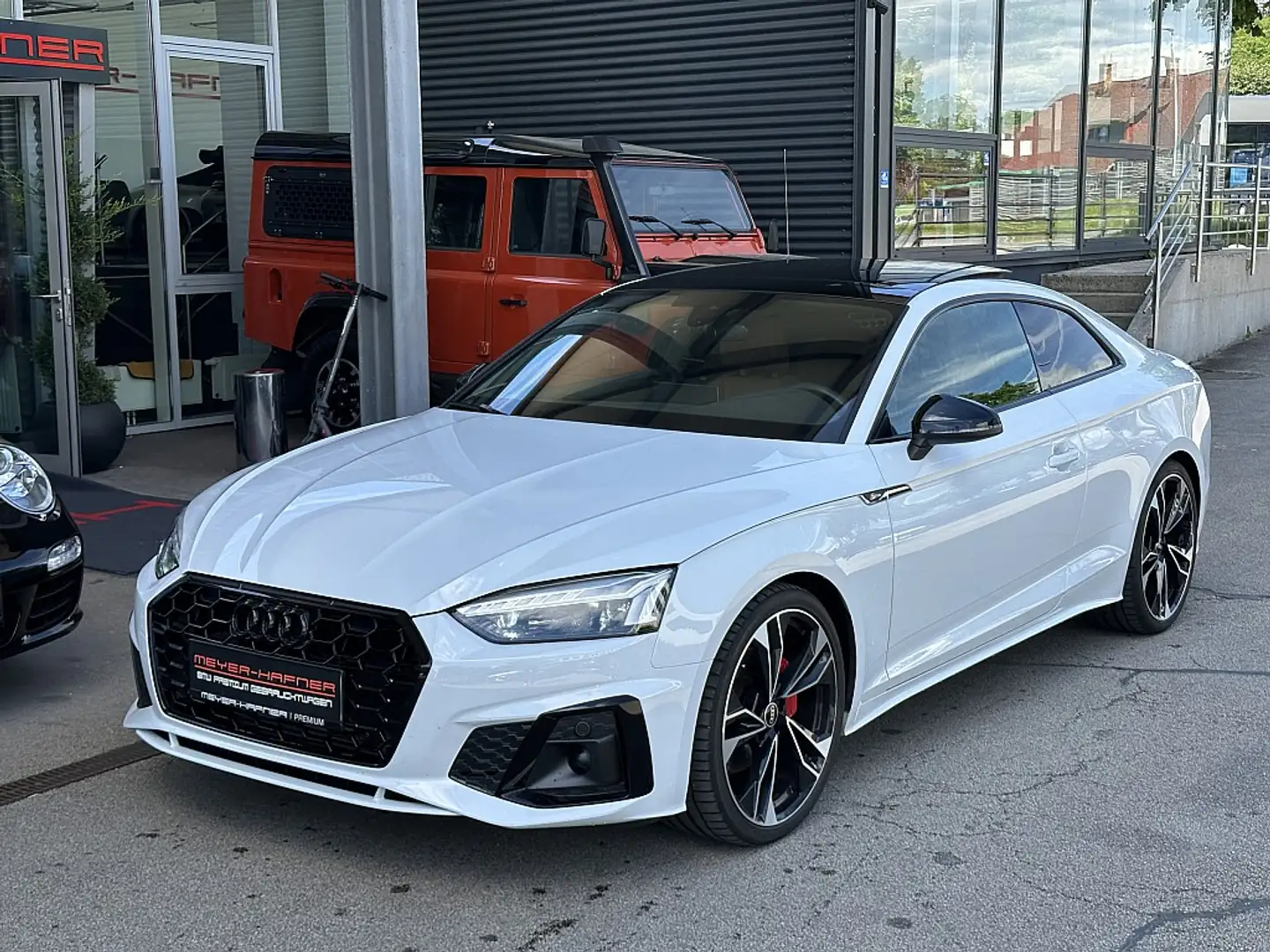 Audi A5 Coupé 40 TFSI S-line S-tronic Blanc - 1
