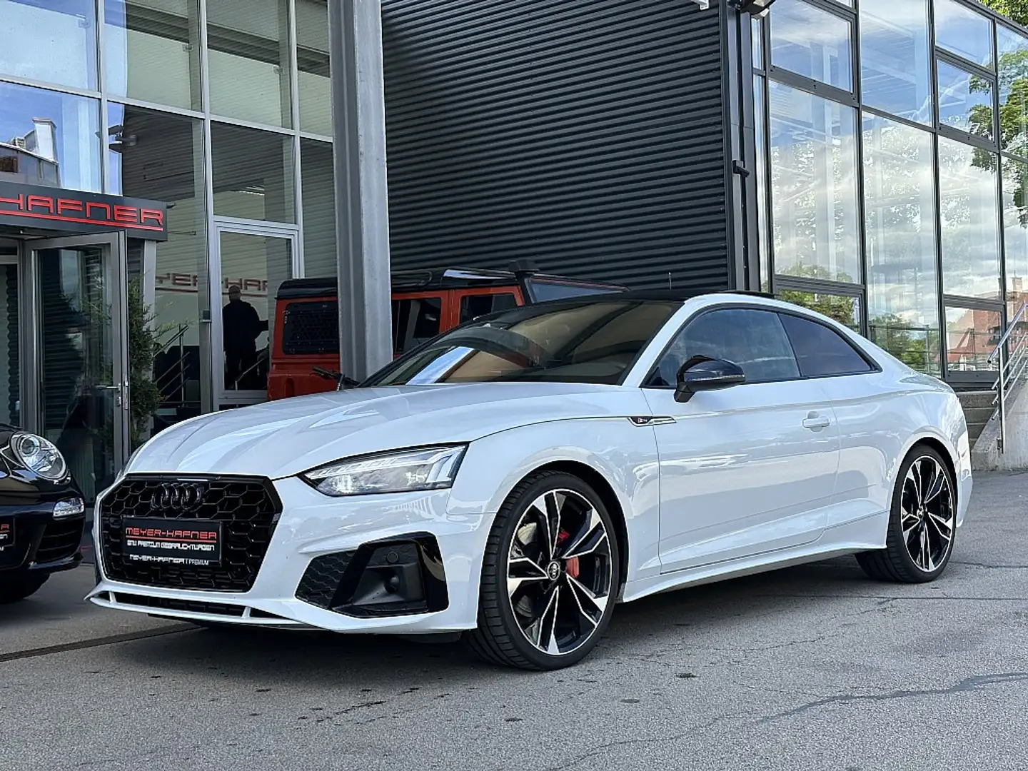 Audi A5 Coupé 40 TFSI S-line S-tronic Blanc - 2