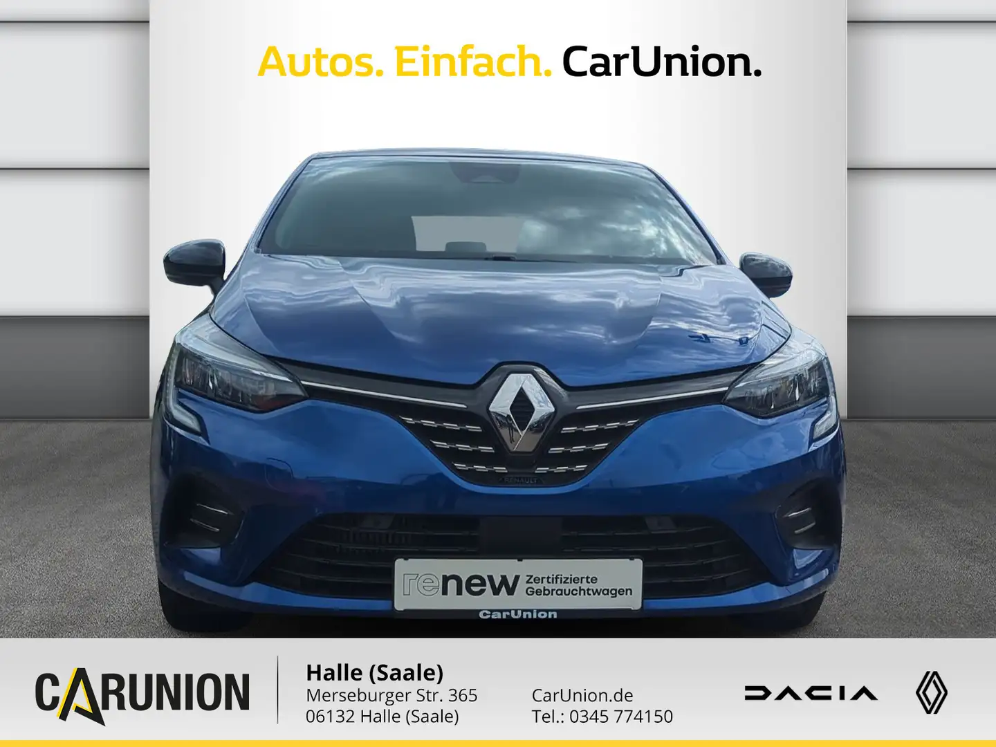 Renault Clio TECHNO TCe 90 Navi, Klima, PDC Blau - 2