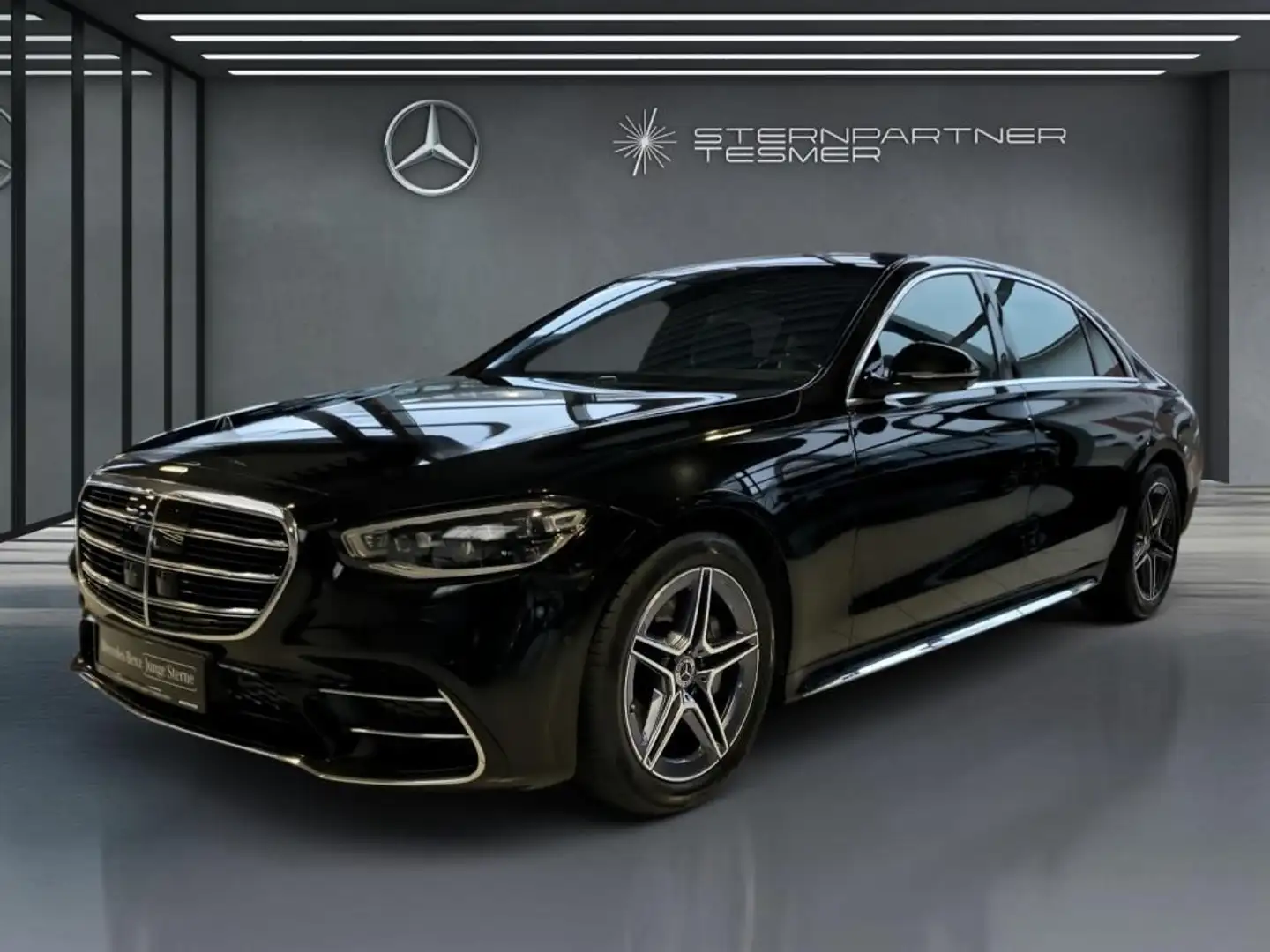 Mercedes-Benz S 500 L 4M AMG+Pano+TV+HuD+Memory+Fond Entertaim Nero - 1