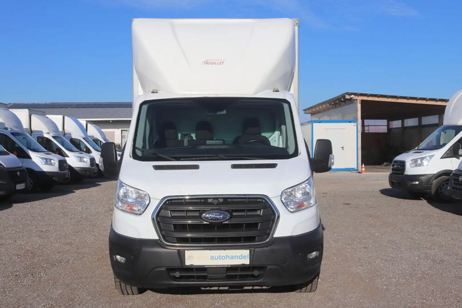 Ford Transit Kasten Koffer Ladebordwand 2,0 TDCI TEL TEMP KLIMA Weiß - 2