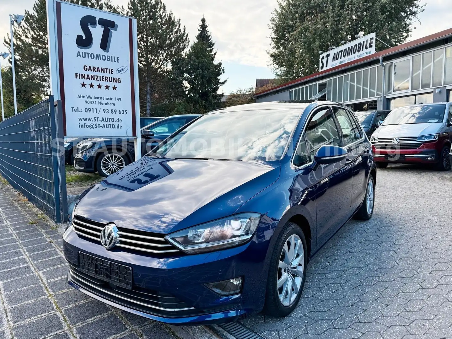 Volkswagen Golf Sportsvan VII 1.4TSI DSG BMT*Highline*1.HD* Blau - 1