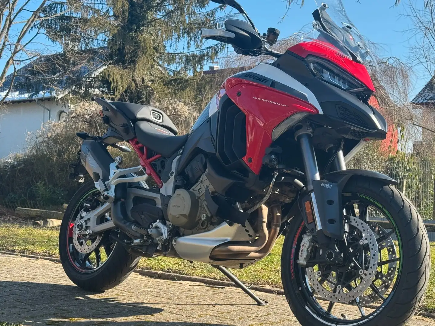Ducati Multistrada V4 S Sport Full* startklar für 25 Rouge - 1