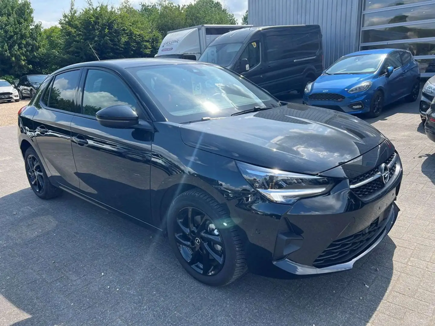 Opel Corsa 1.2i automaat 130pk GS-line+apple carplay+zetelve Noir - 1