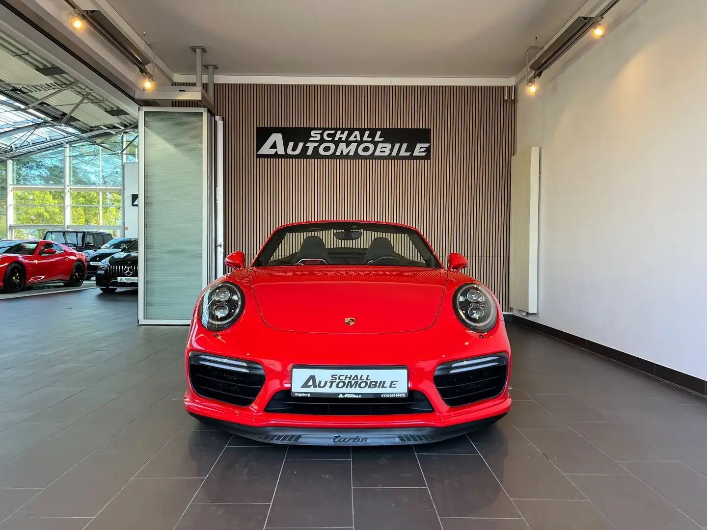 Porsche 991 911 Turbo TECHART/GT3*RS*SCHALENSITZE/CARBON/CAM Rot - 2