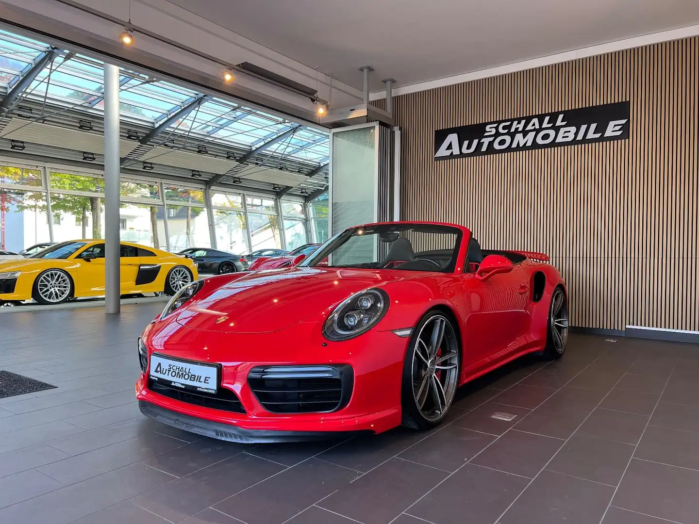 Porsche 991 911 Turbo TECHART/GT3*RS*SCHALENSITZE/CARBON/CAM Rot - 1