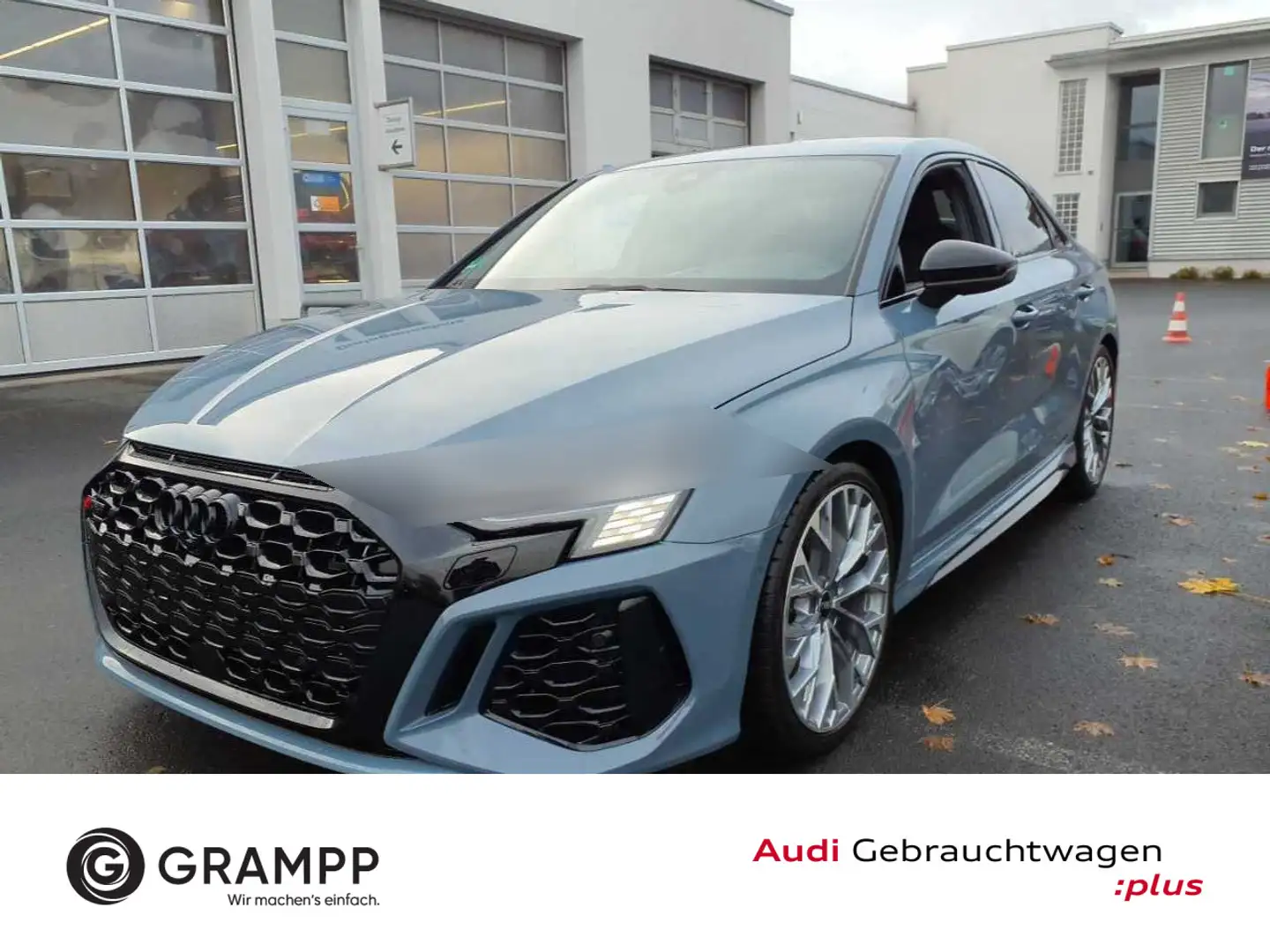 Audi RS3 +SPORTABGAS+OPTIK+MATRIX+VIRTUAL+ Grau - 1