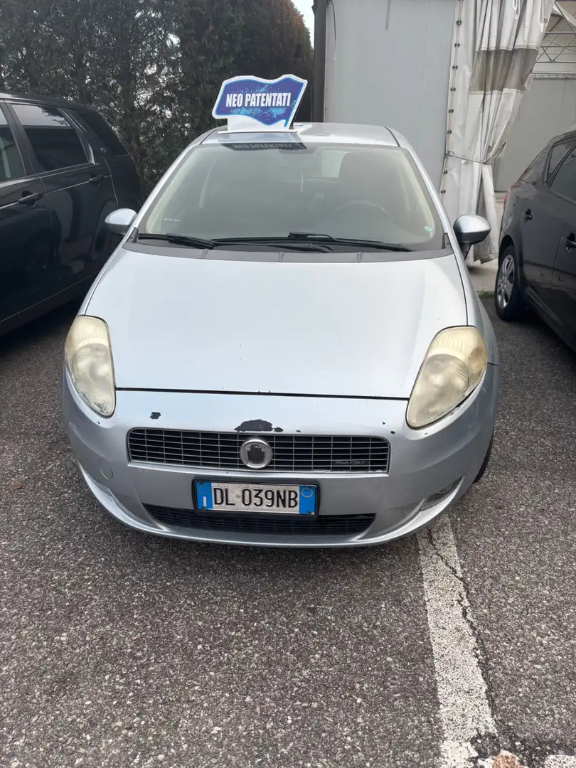Fiat Grande Punto Grande Punto 1.3 MJT 90 CV 5 porte Dynamic Argento - 1